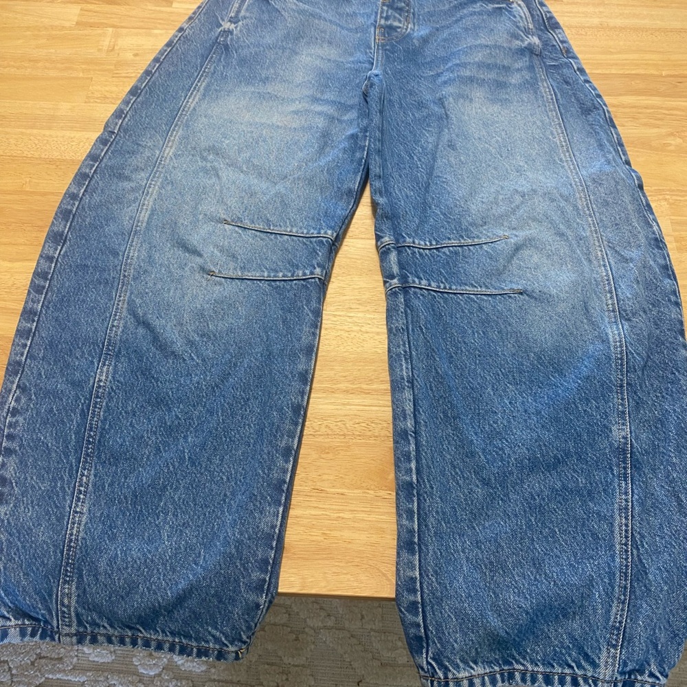 Men's Blue Relaxed Fit Denim Jeans